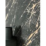 Newroom Vliestapete, Schwarz Tapete Modern Marmor - Marmoroptik Marmor-Tapete Gold Grau 3D Optik Glamour Metallic für Wohnzimmer Schlafzimmer Küche, Marmoroptik, Marmor-Tapete