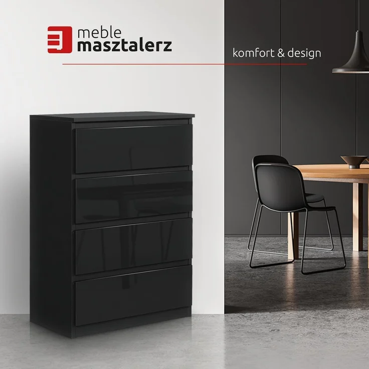 meble masztalerz Kommode Mit 8 Schubladen - 120 cm breit – modern, praktisch & geräumig – Bild 7