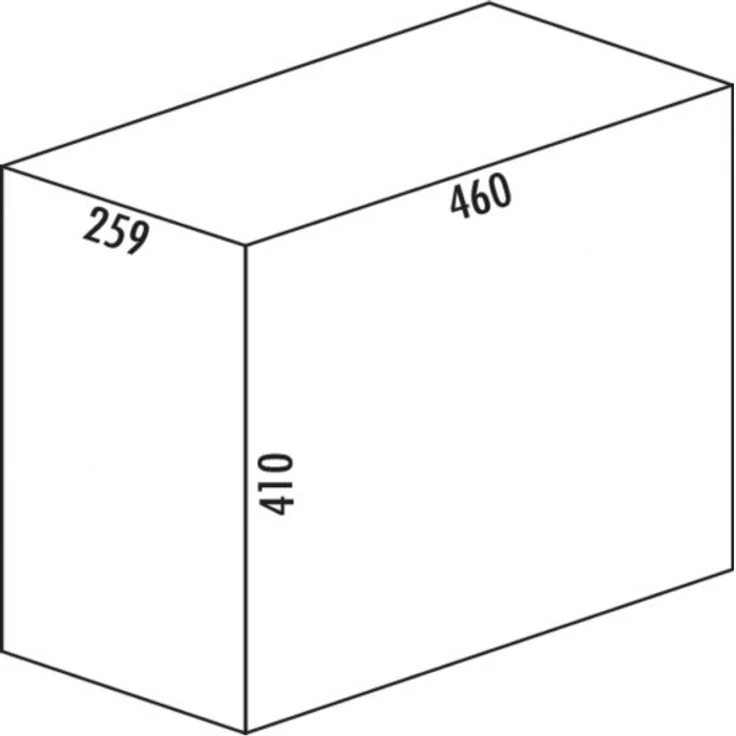 Double deluxe, Abfallsammler für Drehtüren, anthrazit – Bild 2