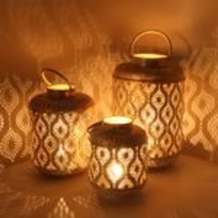 Orientalische Laternen Suraya 3er Set – Bild 2