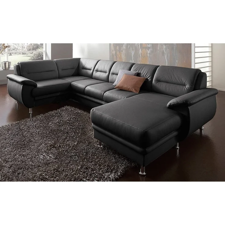 sit&more Wohnlandschaft Mailand U-Form, wahlweise mit Bettfunktion, frei im Raum stellbar – Bild 1