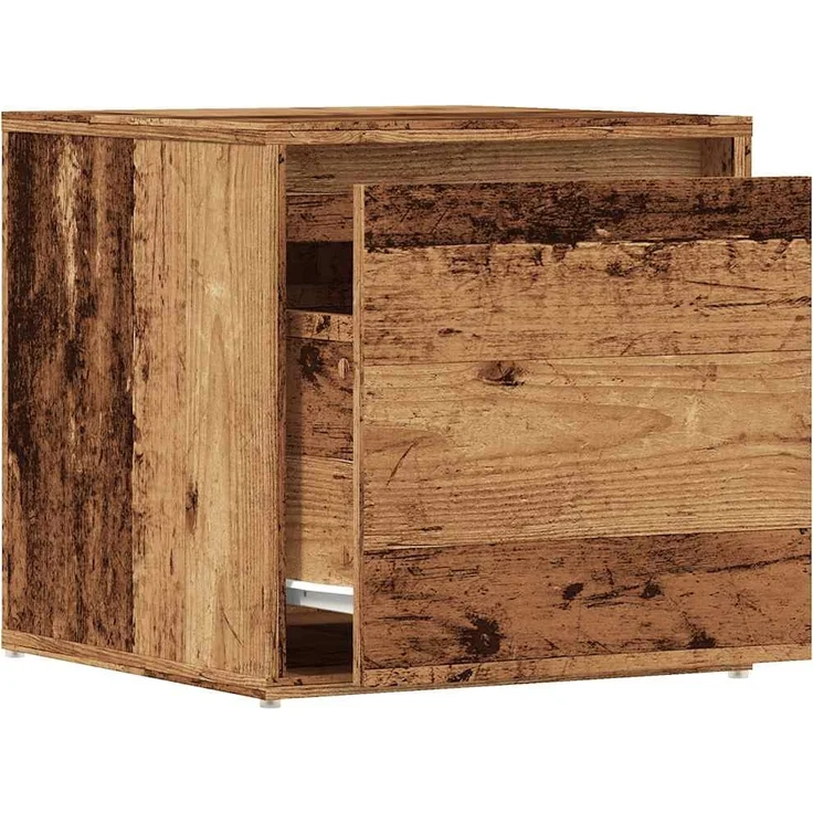 vidaXL Schubladenbox Altholz 40,5x40x40 cm Holzwerkstoff 857039 – Bild 6