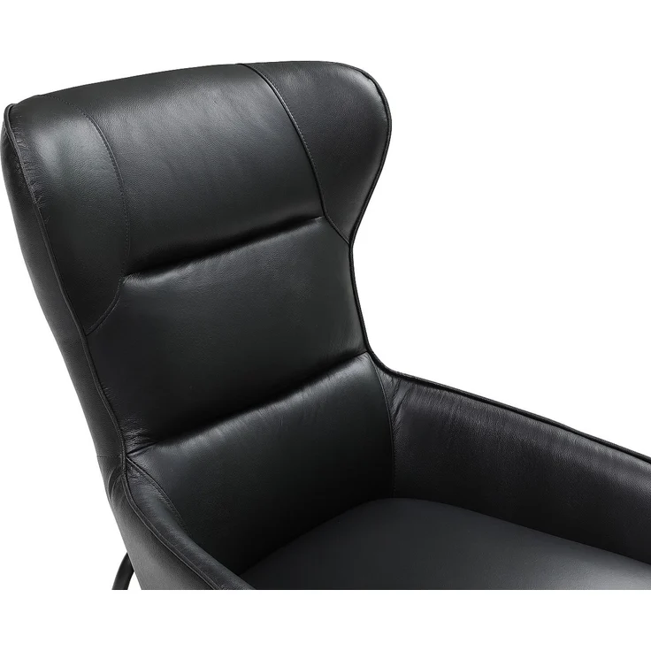 LINEA SOFA - DINNIA - Sessel mit gerader Rückenlehne - Metall - Schwarz - 69 x 95 x 95 cm – Bild 5