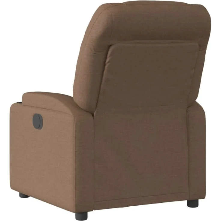 vidaXL Relaxsessel Braun Stoff 372445 – Bild 2
