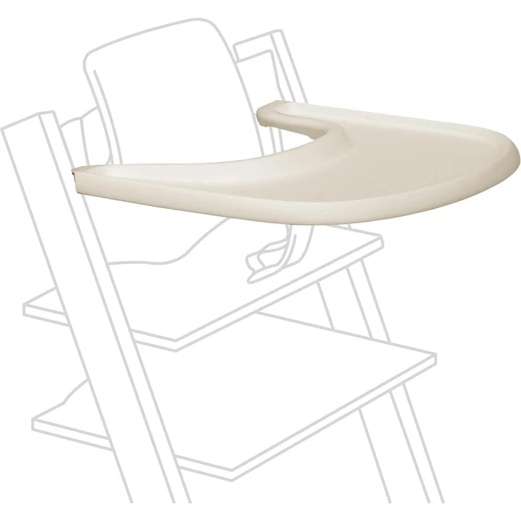 Stokke Hochstuhltablett Tray – Exklusiv für Tripp Trapp Stuhl + Tripp Trapp Baby Set, Polypropylen, Bequem zu benutzen und zu reinigen – Für Kinder von 6–36 Monaten – Bild 1
