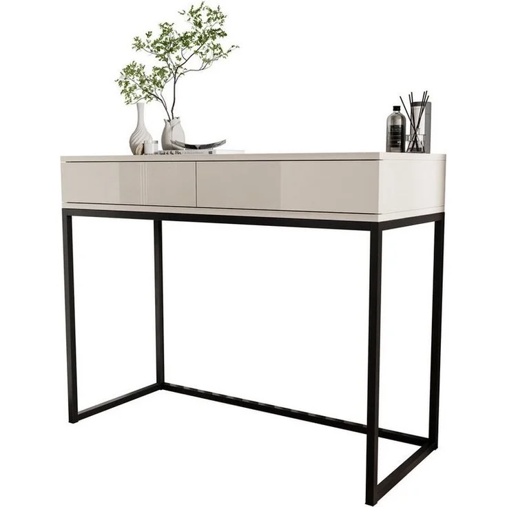 Lookway Konsolentisch BLANCO GLAMOUR Konsole in Kaschmir auf Gestell (1x Konsole), Breite: 100 cm – Bild 1