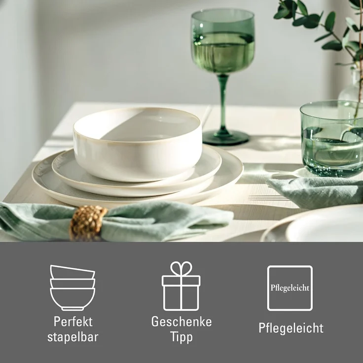 like. by Villeroy & Boch Crafted Cotton Bol – Bild 5
