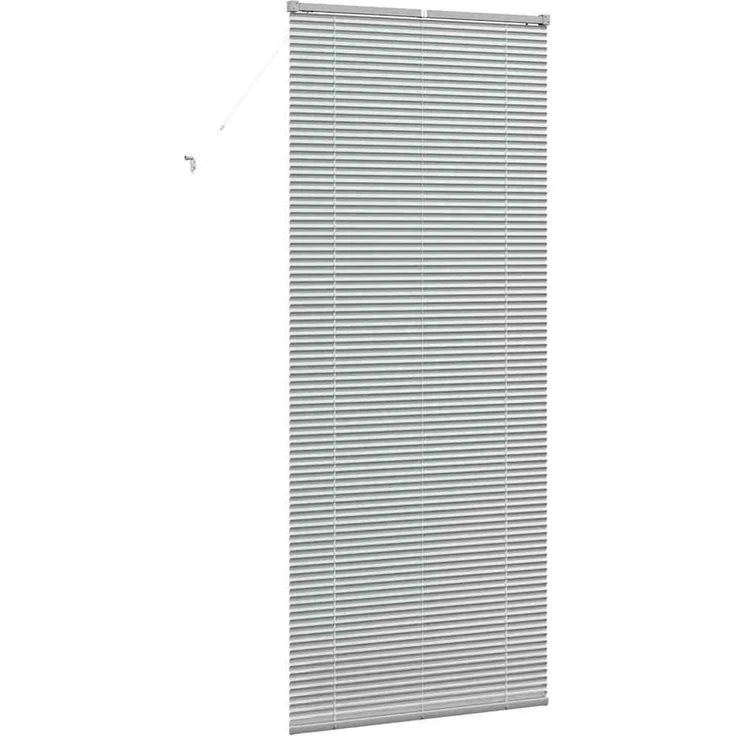 vidaXL Venezianische Jalousie Silber 220 x 90 cm 25 mm Aluminium 42005945 – Bild 7