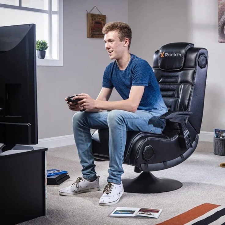 X Rocker Multimediasessel Pro 4.1 Gaming & Entertainment Sessel mit 4.1 Soundsystem – Bild 7