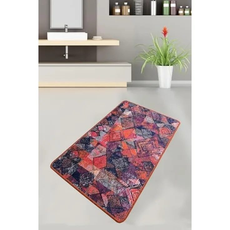 Mijolnir 'Monica' Badematte, Mehrfarbig, 70 x 120 cm