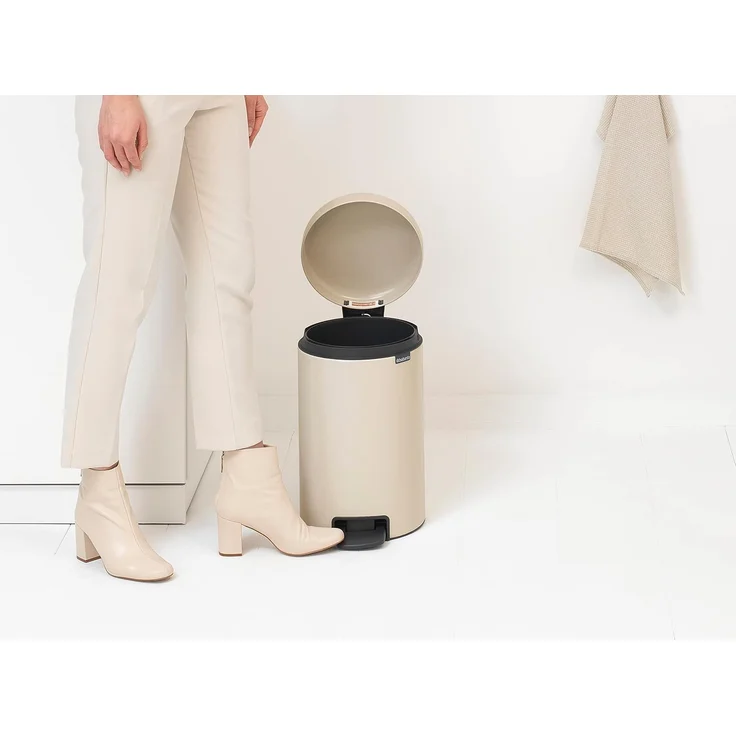 Brabantia 'NewIcon' Treteimer, Soft Beige, 12 Liter – Bild 5