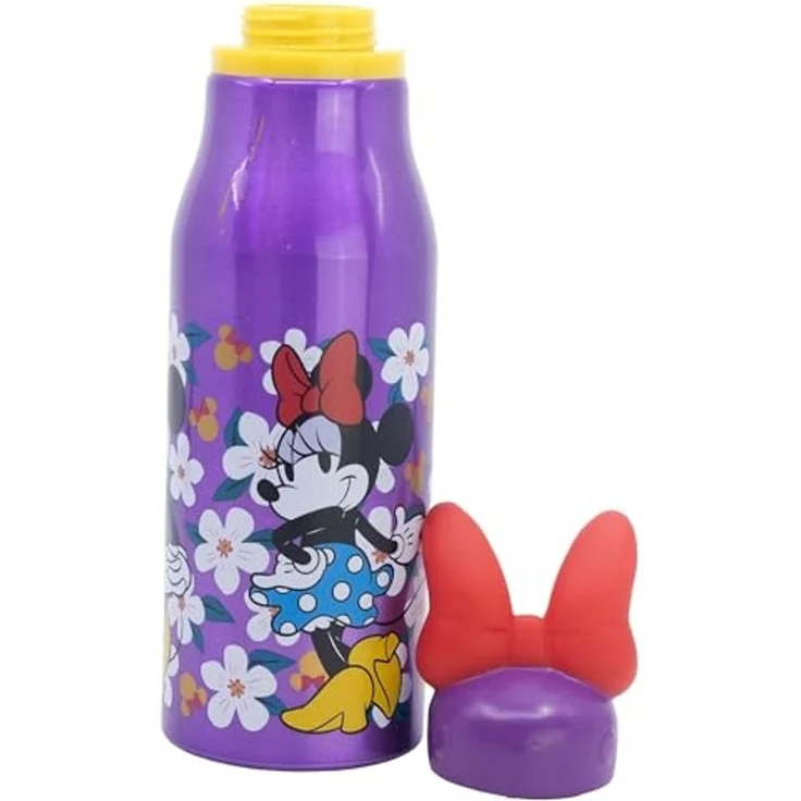 Disney Minnie Trinkflasche Aluminium, 690 ml, mit Sicherheitsverschluss – Bild 3