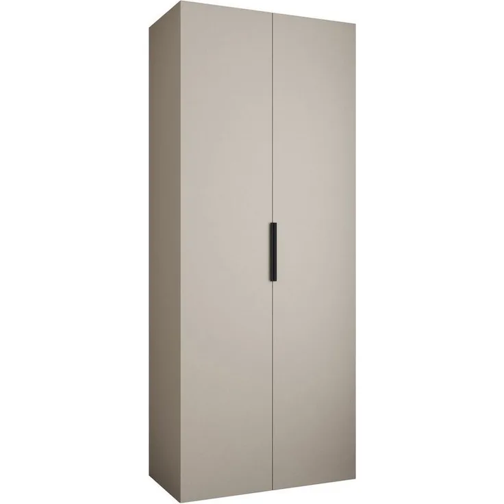 ABIKS MÖBEL Drehtürenschrank COMO 4 Schlafzimmerschrank mit Kleiderstange und Regalen