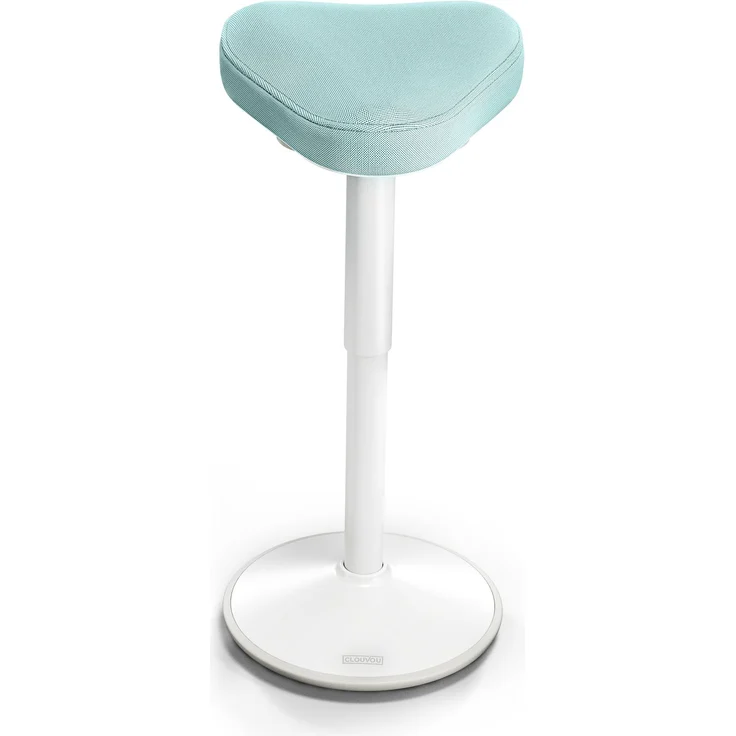 CLOUVOU Nexus, ergonomischer Stehhocker, stufenlos höhenverstellbar, Anti-Rutsch-Standfuß, Mint – Bild 1