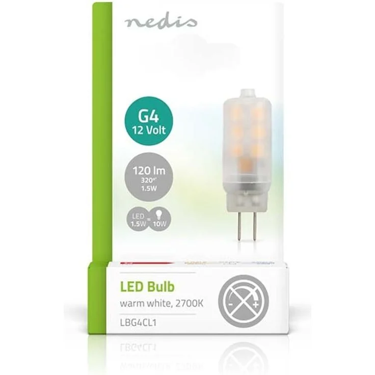 LED Lampe G4 | 1.5 W | 120 lm | 2700 K | Warmweiss | Anzahl der Lampen in der Verpackung: 1 Stück – Bild 2