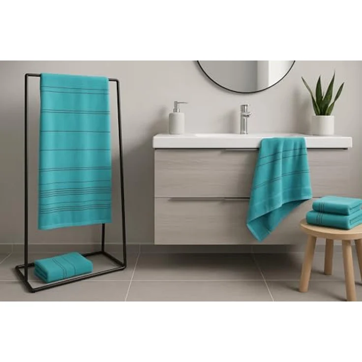 Betz Strandtuch Betz XXL Badetuch LINES Strandtuch Saunahandtuch Liegetuch 90x180 cm, 100% Baumwolle – Bild 4