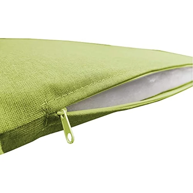 chilly pilley Bankkissen Bankauflage Polsterauflage Reißverschluss mit Schlaufen Kissen für Gartenbank Gartenbankauflage für Gartenmöbel Sitzkissen & Rückenkissen Outdoor (140 x 40 x 5 cm, Grün) – Bild 6