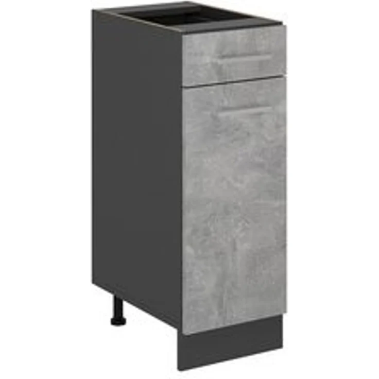 Küchenunterschrank R-Line Beton 30 cm ohne Arbeitsplatte Vicco – Bild 6