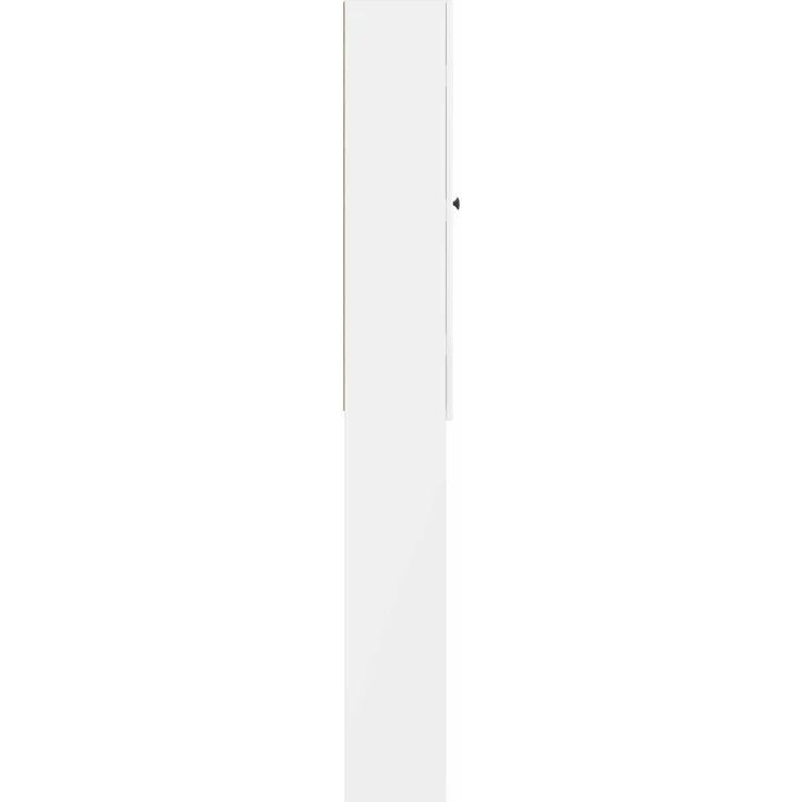 vidaXL Toilettenschrank ALKMAAR Hochglanz Weiß 66 x 25,5 x 190 cm 896259 – Bild 6