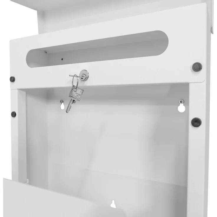 Spinder Design Briefkasten Inbox Weiß – Bild 6
