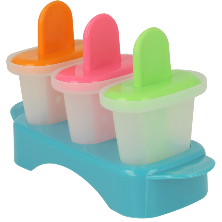METALTEX 253578000 Eislollyformer 3er SET mit Ständer, Kunststoff