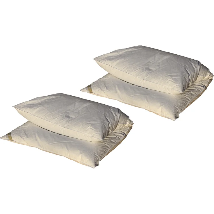 2 Stück Hofmann Oberbetten Daunenbetten Ballonbetten 135x200 1500g 100% Daunen superwarm – Bild 3