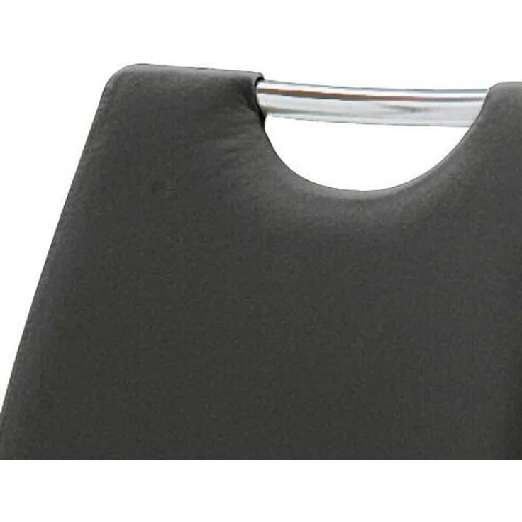 Freischwinger >Pupik II< in schwarz - 45x102x62cm (BxHxT) – Bild 4