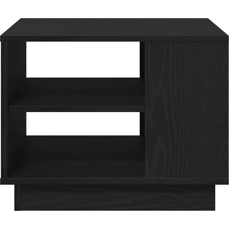 vidaXL Couchtisch Schwarz Eichen-Optik 55 x 55 x 42 cm Holzwerkstoff 862714 – Bild 4