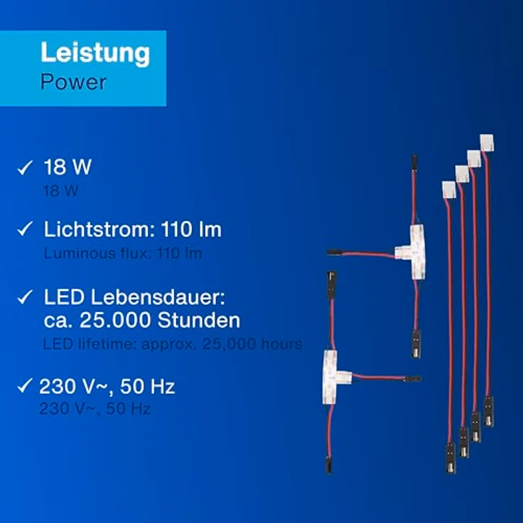 REV LED für Akustikpaneele - 3m, selbstklebend, dimmbar, zuschneidbar, inkl. LED-Profil - unsichtbar in ausgeschalteten Zustand – Bild 10