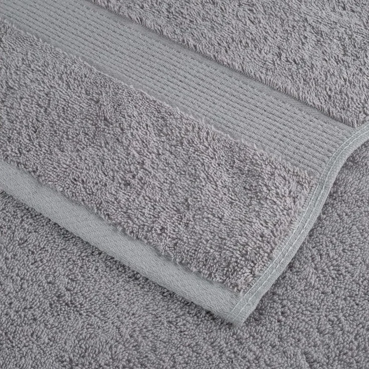 vidaXL Premium-Waschtücher SOLUND 2 Stk. Grau 30x30 cm 600 g/m² 137299 – Bild 5