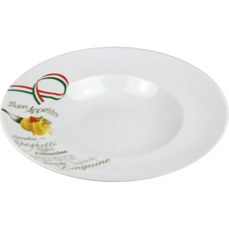 Retsch Arzberg Pastateller mit Dekor Ø 30cm inkl. Pastalöffel Set, (2 St), Spülmaschinengeeignet, Mikrowellengeeignet – Bild 3