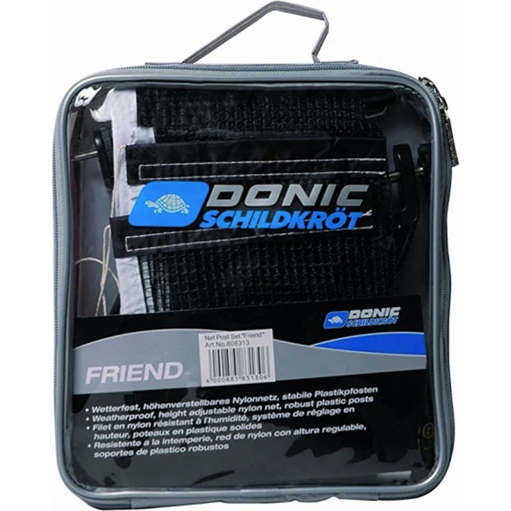 Donic Outdoor-Tischtennisnetz "Friend", schwarz – Bild 2