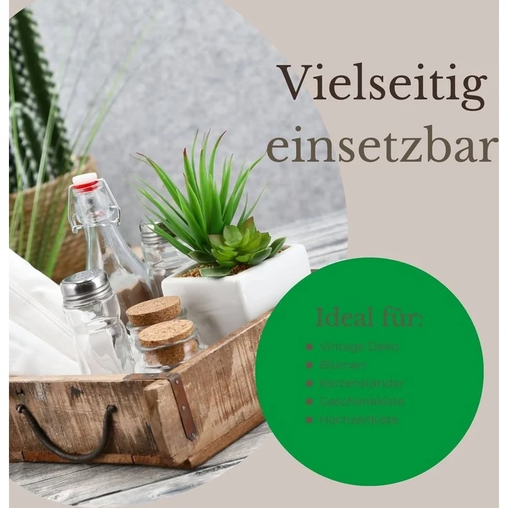 Novaliv Aufbewahrungsbox - (1 St), Alte Ziegelform – Bild 3