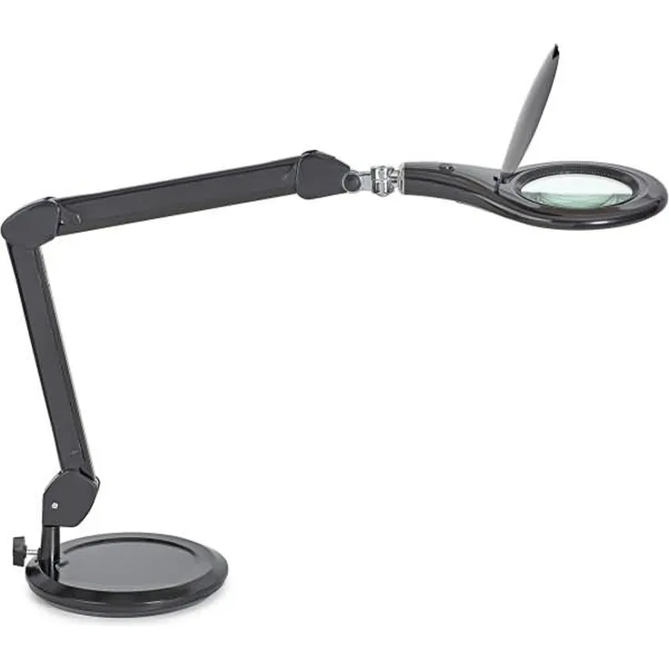 Maul LED-Lupenleuchte Maulmakro Standfuß schwarz