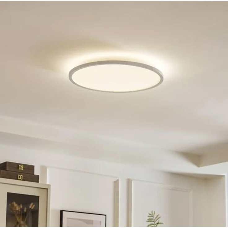 Lampenwelt Arcchio LED Deckenleuchte Brenda, dimmbar mit Leselampe, modern in Weiß, energiesparend, mit Fernbedienung – Bild 3