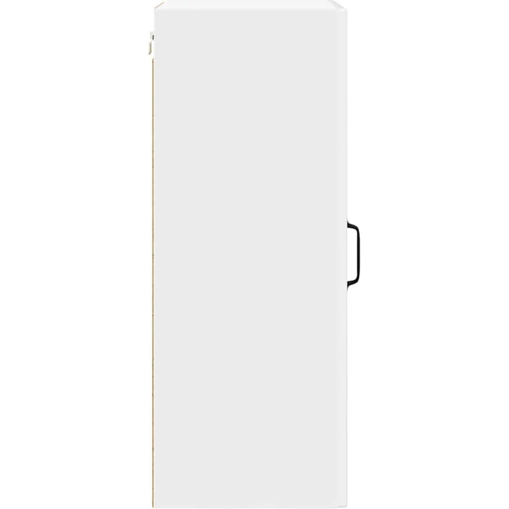 vidaXL Wandglas-Schrank PORTO Hochglanz-Weiß 40 x 31 x 80 cm 885343 – Bild 7