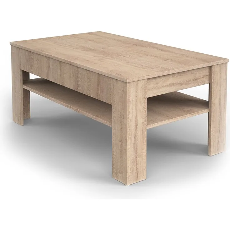 Couchtisch Milan Sonoma 92.2 x 65 cm Vicco