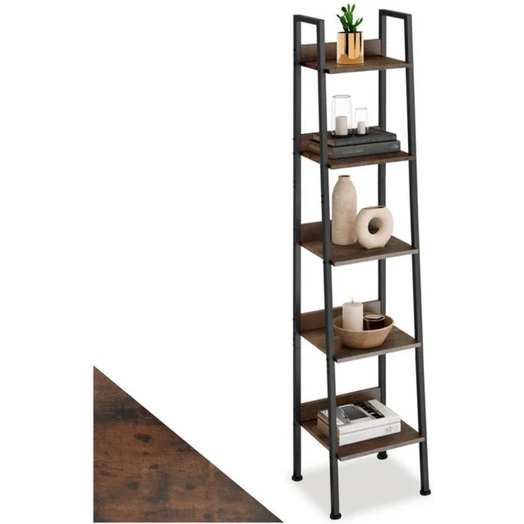 tectake Leiterregal Folkestone, Einzelstück 1-tlg, Industrial Style – Bild 4