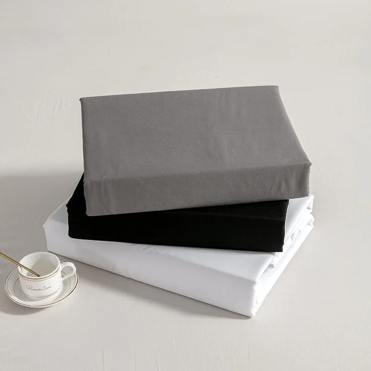 Good Nite Spannbettlaken 160x200 cm Grau Polyester Bettlaken 30cm Extra Tiefe Taschenlaken Spannbetttuch Weich und atmungsaktiv Maschinenwaschbar – Bild 7