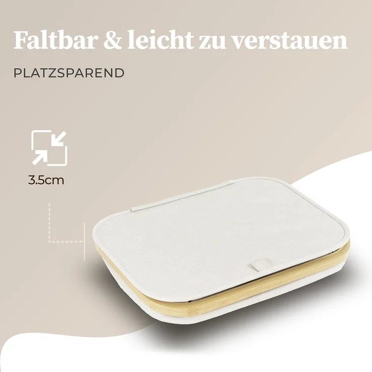 HENNEZ Wäschekorb Aufbewahrungsbox mit Deckel 40L, kompatibel mit IKEA KALLAX Regal, Aufbewahrungsboxen – Bild 7