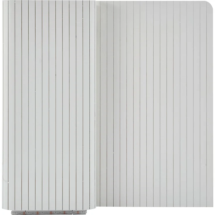 DESVIAE Sideboard Weiß aus Spanplatte – 150x80x35 cm – 3 Schubladen, LED-Beleuchtung – Bild 7