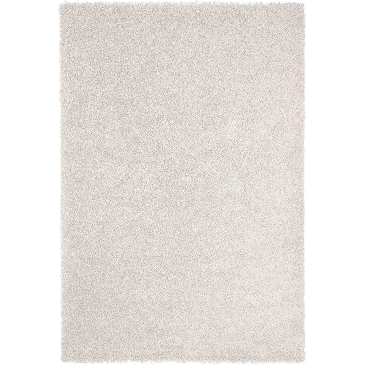 VIMODA Teppich Prime Shaggy Hochflor Einfarbig Weiss Creme Weich für Wohnzimmer, Schlafzimmer, küche, Maße:70x250 cm – Bild 6