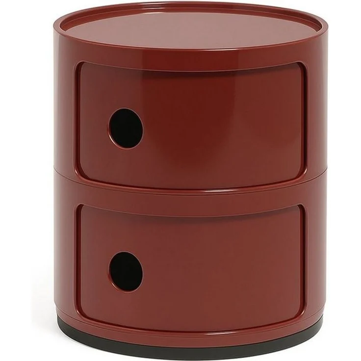 Kartell Componibili, Container 2-fächer, Bordeaux – Bild 1