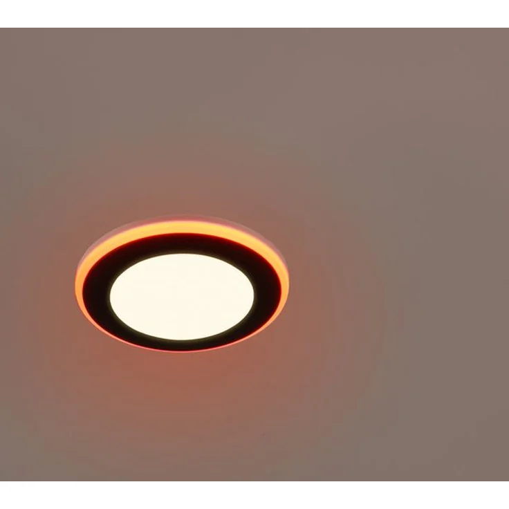 LED Einbaustrahler ARGUS Schwarz mit Fernbedienung dimmbar & RGBW, Ø 8cm – Bild 6