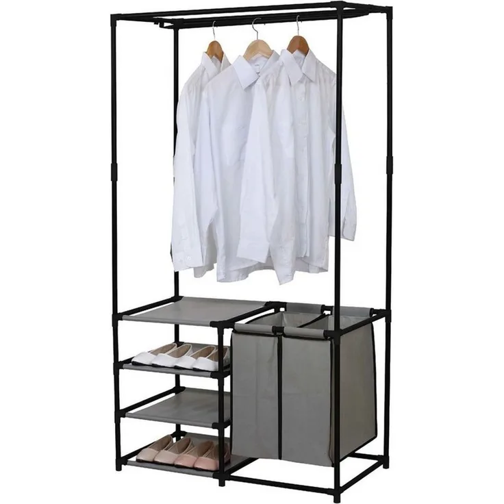 HTI-Living Kleiderschrank Kleiderständer für begehbaren Kleiderschrank (Stück, 1-St, 1 Garderobe) Garderobe Regal