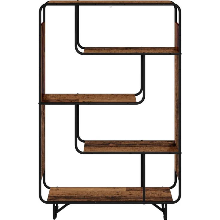 vidaXL Highboard Eichenholz 93.5 x 37.5 x 144 cm Holzwerkstoff 8007952 – Bild 2