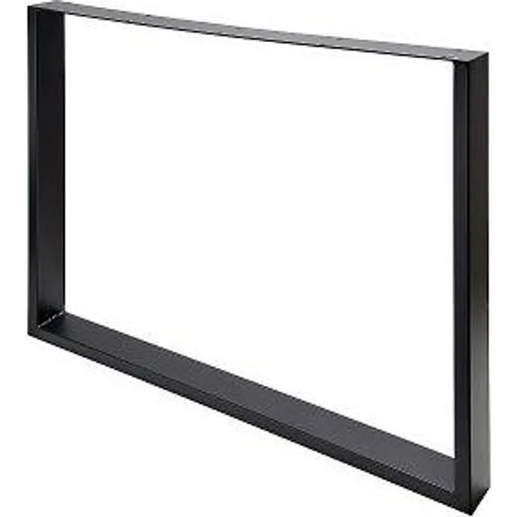 Hettich Tischgestell U 90 x 71 cm Stahl schwarz - 1 Stück