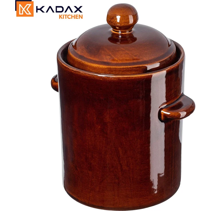 KADAX Fassbeiztopf mit Kragen 10L – Bild 4