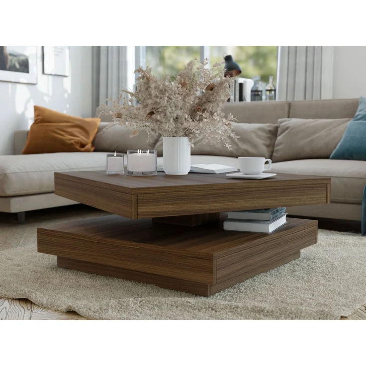 Couchtisch Luriso (Farbe: Nussbaum Dunkel) – Bild 3