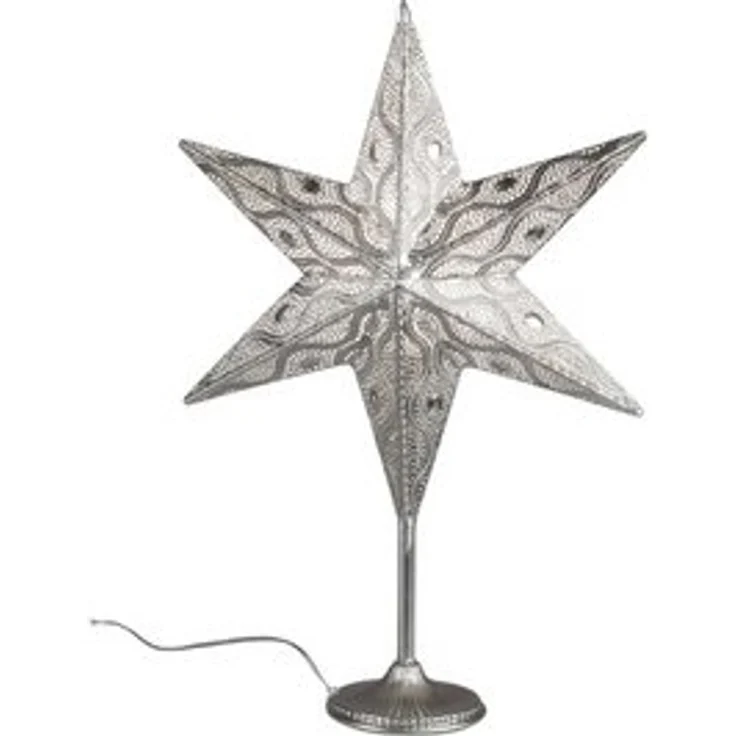 formano LED Dekolicht Capri, Farbe: Silber, Motiv: Stern – Bild 6